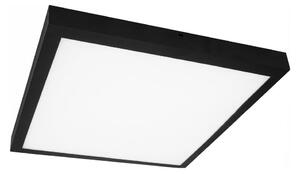 Panou LED aplicat CHRIS LED/20W/230V 4000K 40x40 cm negru