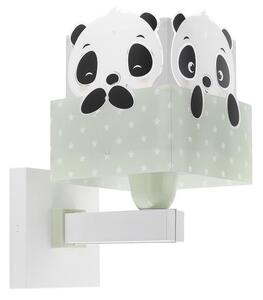 Aplică pentru copii PANDA 1xE27/60W/230V verde Dalber 63169H