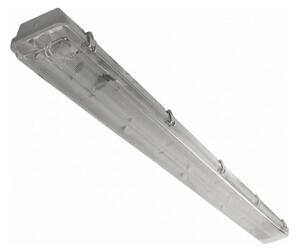 Corp de iluminat fluorescent tehnic 2xG13/36W/230V 120 cm IP65 gri
