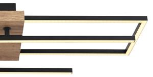 Globo 67276-24 - Plafonieră LED KENDRA LED/24W/230V 3000K 20x80 cm