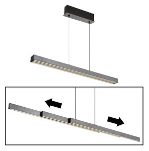 Globo 17016 - Lustra LED dimabilă pe cablu ETHAN LED/39W/230V 2700/4000/6000K gri