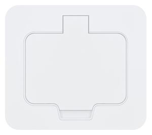 Brilagi - Priză încastrată pentru bucătărie INBOX IP55 albă dreptunghiulară