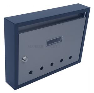 PANEL RAL7016 + cutie poștală din oțel inoxidabil