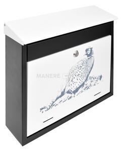 Cutie SG cu motivul fazanului Neagră-albă