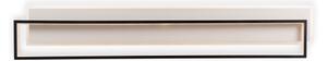 BRILAGI - Plafonieră LED dimabilă OUTLINE LED/90W/230V 18x100 cm alb/negru +telecomandă