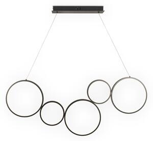 BRILAGI - Lustră LED suspendată pe cablu ECHO LED/60W/230V 4000K 100 cm negru