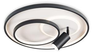 BRILAGI - Plafonier LED dimabil UNITY LED/60W/230V + 1xGU10/3W alb/negru +cu telecomandă