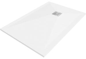 Mexen Stone+ cadă de duș compozită dreptunghiulară 120 x 100 cm, albă - 44101012