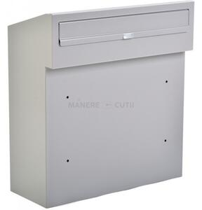 W3 - 3 cutie poștală RAL9006 RAL 9006 / Argintie