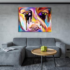 Tablou Decorativ Canvas Abstract Fata Umana 40×60 cm