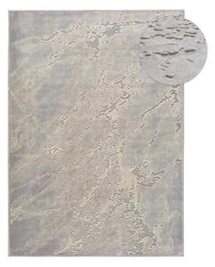 Covor din viscoză Universal Margot Marble, 60 x 110 cm, gri-bej