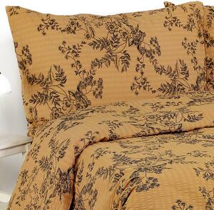 Goldea lenjerie de pat din creponată - model 932 140 x 200 și 70 x 90 cm