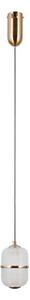 ITALUX PND-34375-1-HBR - Lustră LED suspendată pe cablu ALANI LED/6W/230V 3000K aurie