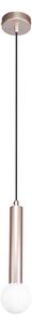 ITALUX PND-33574-1-CF - Lustră suspendată pe cablu FILANO 1xG9/5W/230V aur roz