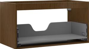 Mexen Box-A, dulap suspendat 90 cm, 1 sertar, nuc, 91AX0-0900-470-1-86
