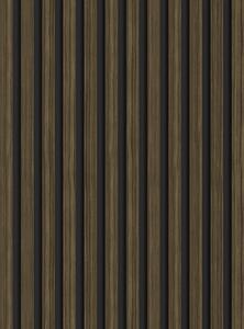 Mexen Lam-B, lamele acustice de perete 275 × 30 cm, placă HDF 4 mm, furnir tehnic, abanos regal, S100-275307-3015-020