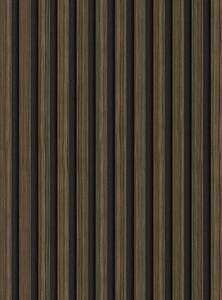 Mexen Lam-F, lamele acustice de perete 275 × 30 cm, suport din fetru 8 mm, furnir tehnic, abanos regal, S105-275307-3015-020