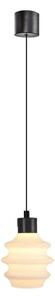Pendul pe cablu CACTUS, LED 3W, 230V, 3000K, negru/alb