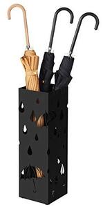 Suport pentru umbrele, Songmics, Negru, 15.5x15.5x49 cm