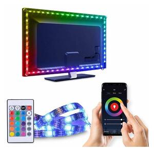 Bandă LED RGB pentru TV LED/6W/5V Wi-Fi Tuya Solight WM58 + telecomandă