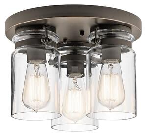 Plafonieră BRINLEY 3xE27/60W/230V antracit Elstead KL-BRINLEY-F-OZ