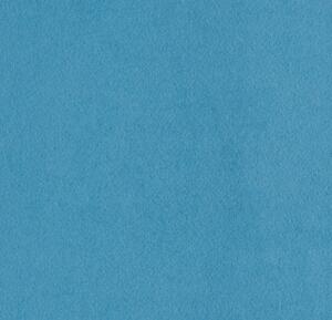 Canapea extensibila tapitata cu stofa, 3 locuri Step Albastru K1, l225xA92xH85 cm