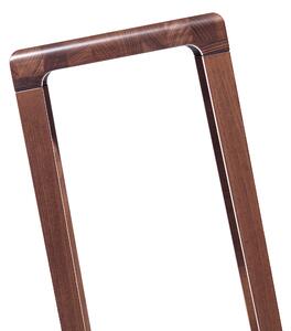 Scaun de bar din lemn de stejar Rioja Brown High, l32xA32xH80 cm