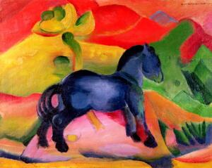 Reproducere Little Blue Horse, 1912, Marc, Franz