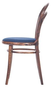 Scaun din lemn de fag, tapitat cu stofa 14 Simple Coffee, l41xA51,5xH84 cm