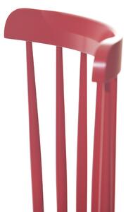 Scaun din lemn de fag Ironica Red, l44xA47,5xH84,5 cm