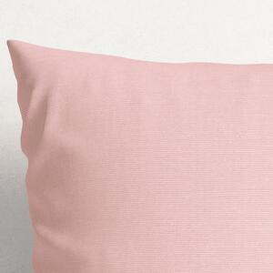 Goldea față de pernă decorativă loneta - roz 60 x 60 cm