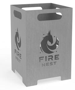 Vatră de foc exterior din metal pentru grădină - Fire nest