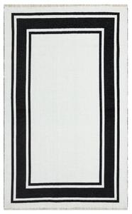 Covor Maze Home NOA, Reversibil, Black White, 115 x 180 cm