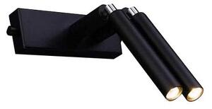 Spot de perete DOHAR 2xG9/10W/230V negru Shilo 9014