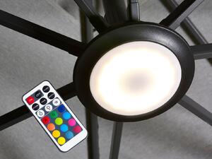 Lampa LED multicolor Platinum pentru umbrele de soare Platinum suspendate