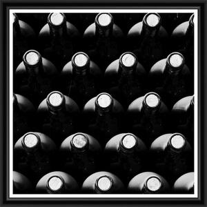 Tablou 4 piese Framed Art Wine Bottles