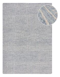 Covor albastru deschis țesut manual din lână 160x230 cm Memphis Wool – Flair Rugs
