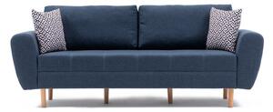 Canapea cu 3 Locuri Igor, Albastru Inchis, 230 x 90 x 95 cm
