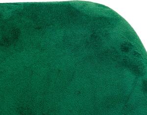 Scaun de sufragerie din catifea stil scandinav Green Glamor