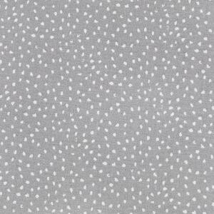 Goldea țesătură simona 100% bumbac - puncte albe mici pe gri 145 cm