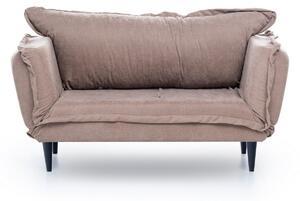 Canapea extensibila cu 3 Locuri Vino, Bej, 190 x 85 x 85 cm
