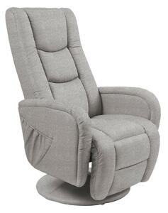 Fotoliu recliner Houston 1085, Gri, Tapiterie, 85x68x85cm, 29 kg