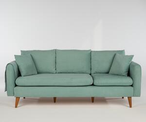 Canapea cu 3 Locuri Sofia, Mare Verde, 215 x 91 x 85 cm