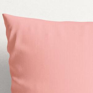 Goldea față de pernă din bumbac - roz pastel 30 x 50 cm
