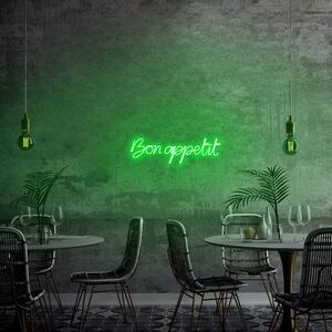 Aplica de Perete Neon Bon Appetit, Verde