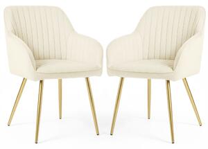 Set 2 scaune de sufragerie Foraccia (crem). Promo -20%. 1152194