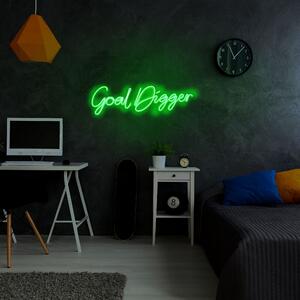 Aplica de Perete Neon Goal Digger, Verde