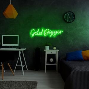 Aplica de Perete Neon Gold Digger, Verde