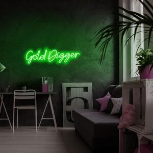 Aplica de Perete Neon Gold Digger, Verde