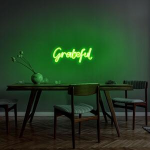 Aplica de Perete Neon Gratefu, Verde